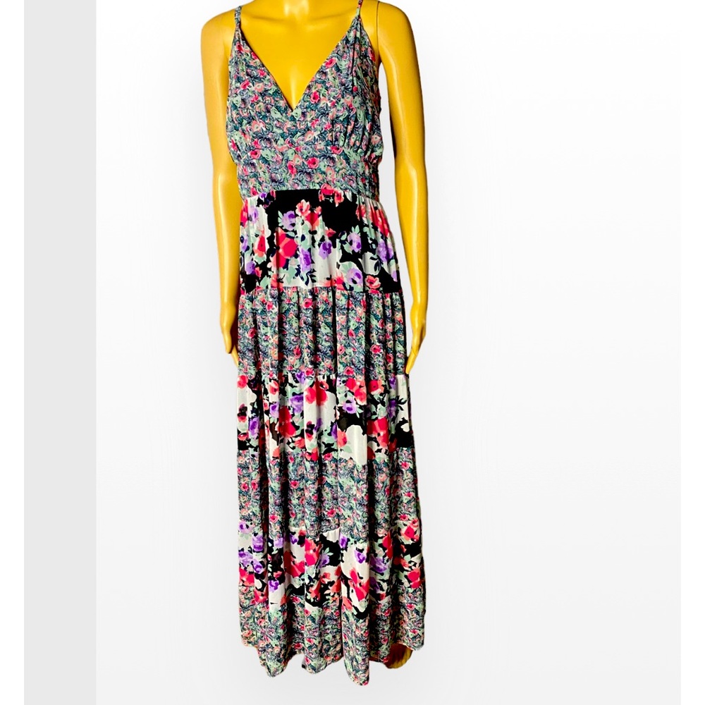 Torrid Floral Chiffon Tiered
Maxi Dress Sz 2X (18-20)
Cottagecore prairie - Picture 3 of 7